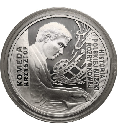 Polska. 10 złotych 2010, Krzysztof Komeda - Proof