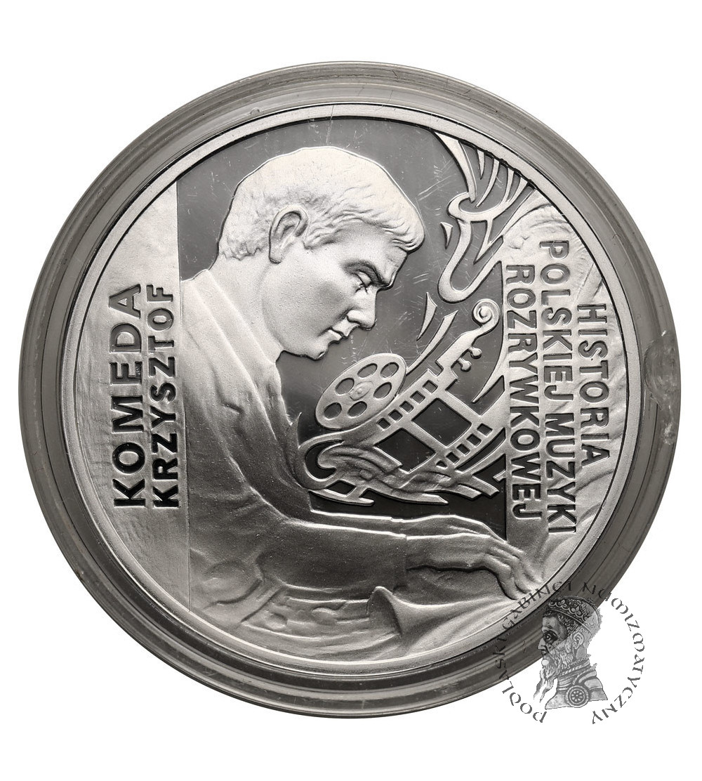 Poland. 10 Zlotys 2010, Krzysztof Komeda - Proof