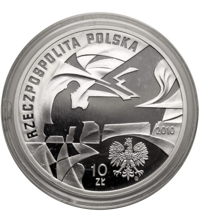 Poland. 10 Zlotys 2010, Krzysztof Komeda - Proof