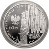 Polska. 10 złotych 2011, Smoleńsk - Pamięci Ofiar 10.04.2010, Prezes NBP Sławomir Skrzypek - Proof