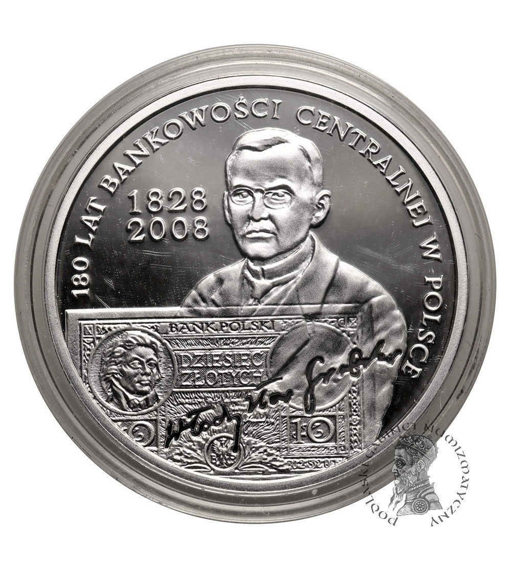 Polska. 10 złotych 2009, 180 Lat Bankowości Centralnej w Polsce - Proof