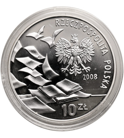copy of Poland. 10 Zlotych 2008, 40th Anniversary of March `68 - Proof