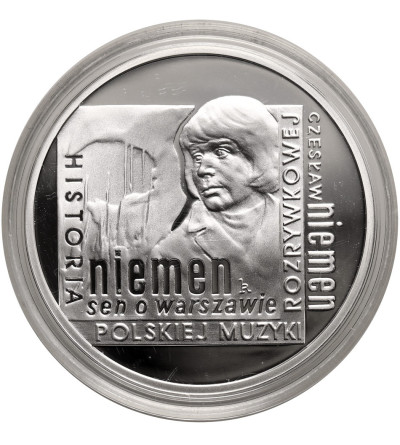 Polska. 10 złotych 2009, Czesław Niemen, "Sen o Warszawie", Historia Polskiej Muzyki Rozrywkowej - Proof