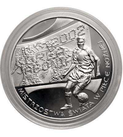 Polska. 10 złotych 2002, XVII Mistrzostwa Świata w Piłce Nożnej, Korea / Japonia- Proof