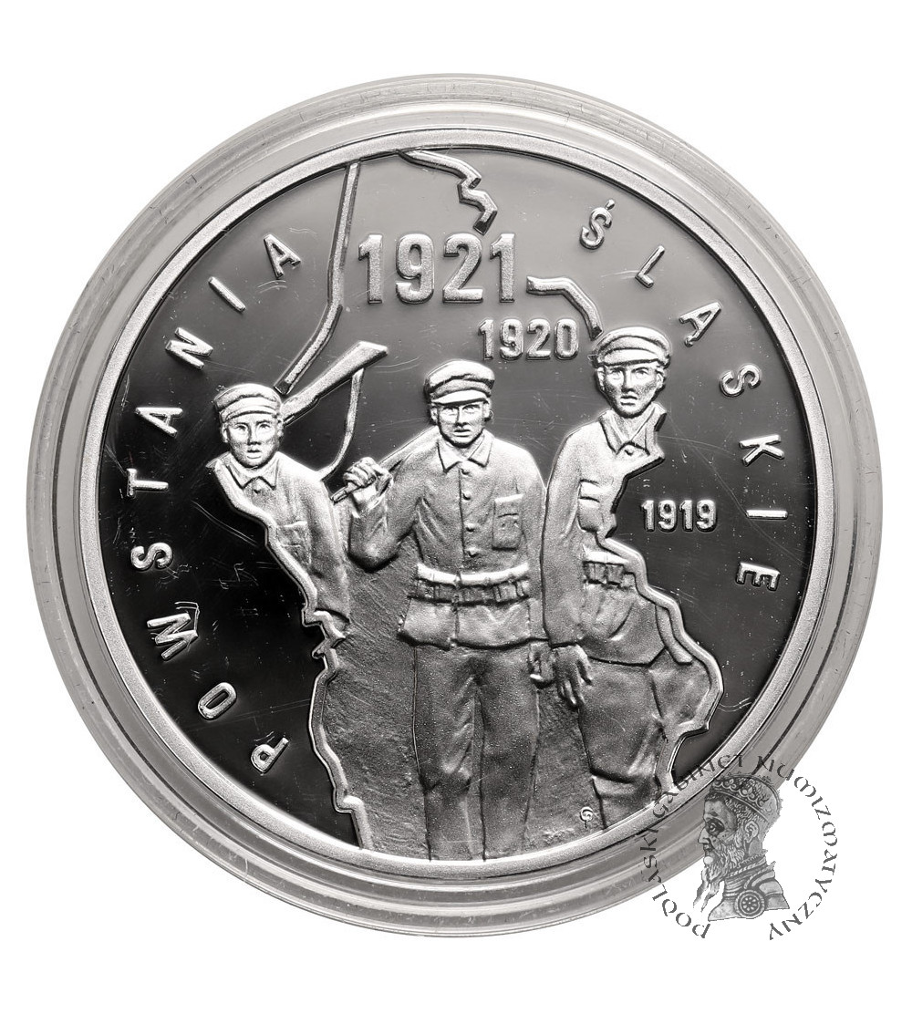 Poland. 10 Zlotys 2011, Silesian Uprisings - Proof