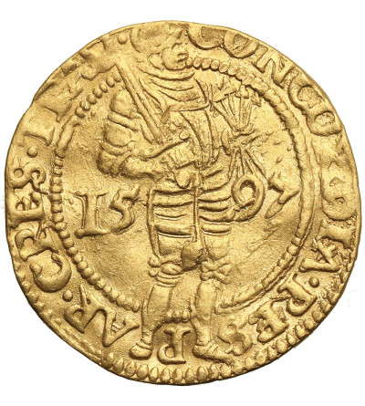Netherlands, Province of Utrecht (1581-1795). Ducat (Gouden Dukaat) 1597, Utrecht mint