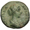 Rzym Cesarstwo. Lucylla Augusta, 161-182 AD, żona Lucjusza Verusa. AE As, 164-169 AD, bity za panowania Marka Aureliusza