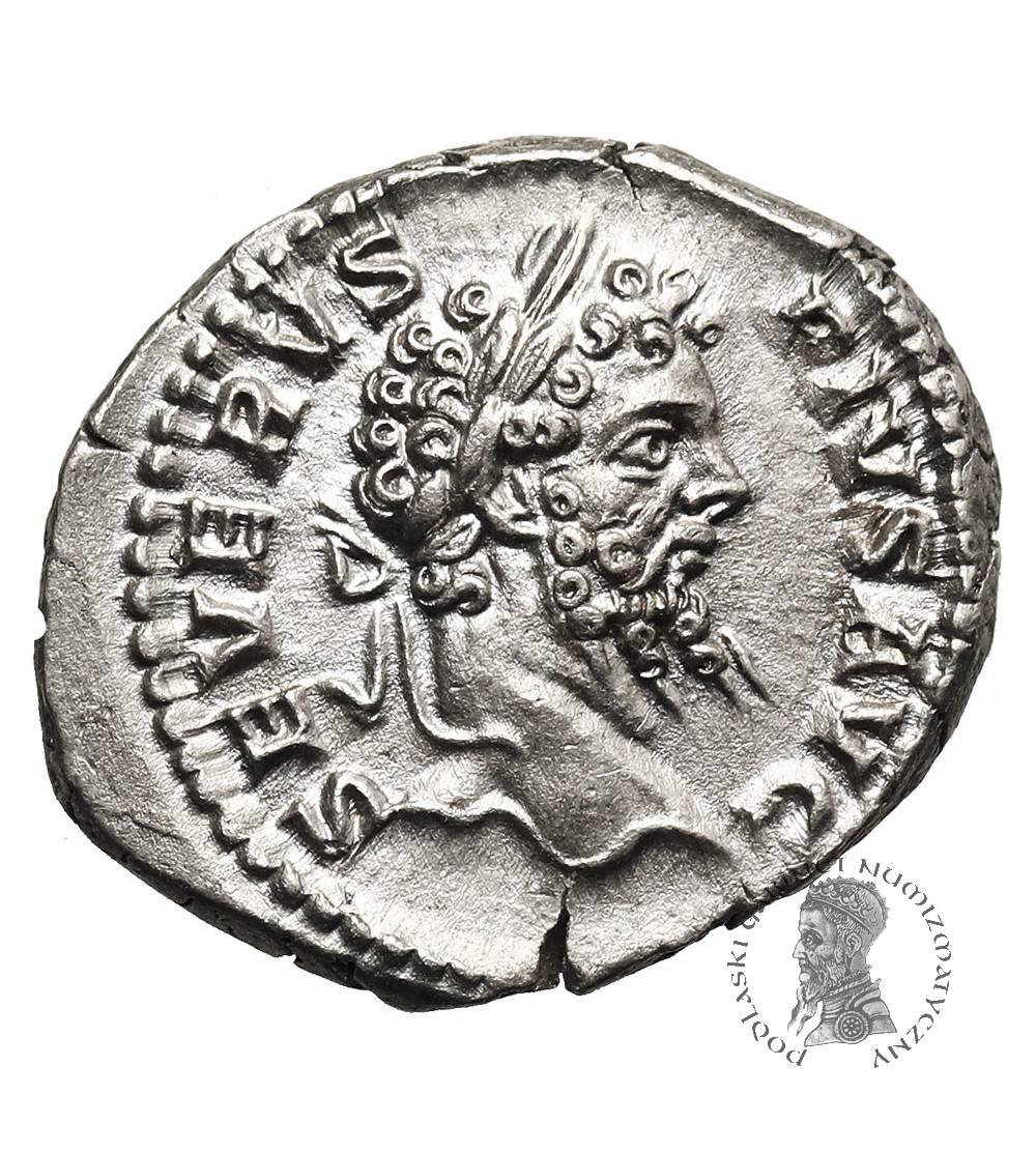 Rzym Cesarstwo. Septymiusz Sewer, 193-211 AD. AR denar 205 AD, Rzym