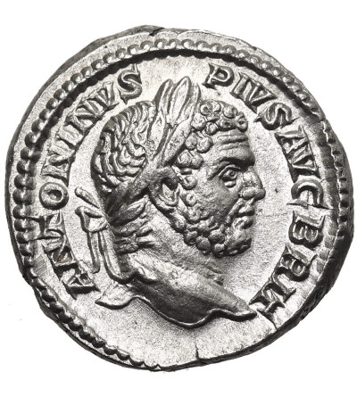 Roman Empire. Caracalla, 198-217 AD. AR Denarius 212 AD, Rome mint