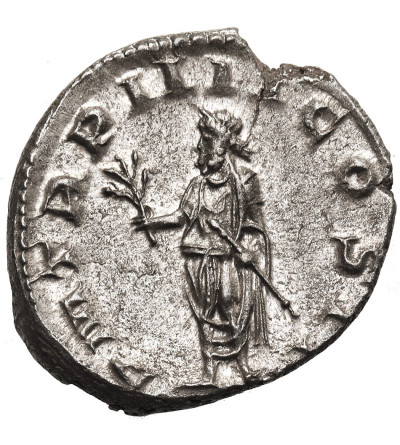 Roman Empire. Volusianus, 251-253 AD. AR Antoninianus 253 AD, Rome Mint