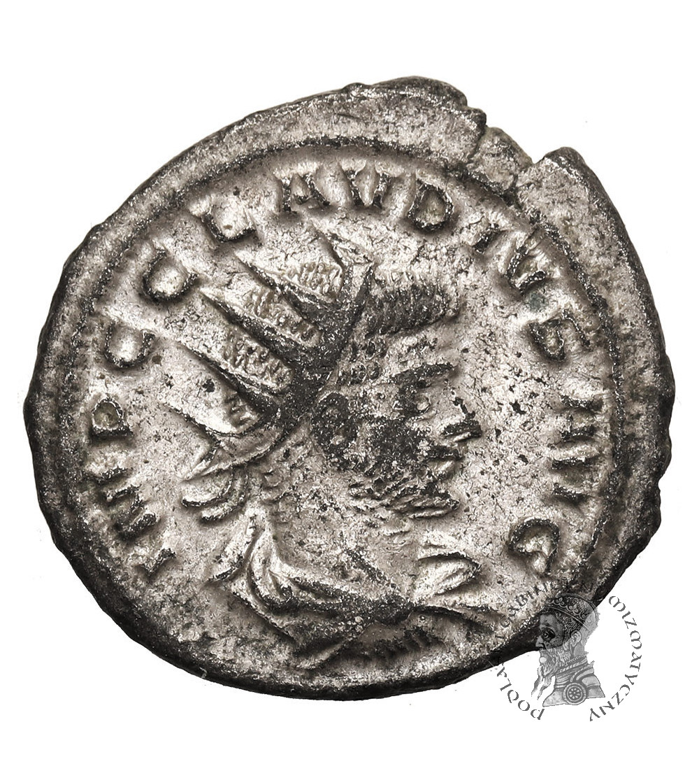 Rzym Cesarstwo, Klaudiusz II Gocki, 268-270. BI Antoninian, 268-269 AD, mennica Antioch