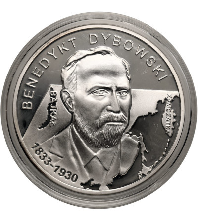 Poland. 10 Zlotys 2010, Benedykt Dybowski (1833 - 1930) - Proof