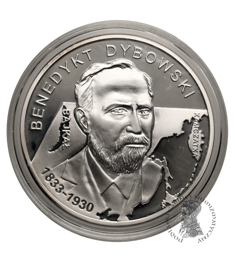 Polska. 10 złotych 2010, Benedykt Dybowski (1833 - 1930) - Proof