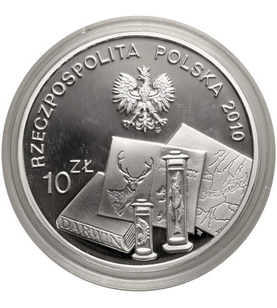 Poland. 10 Zlotys 2010, Benedykt Dybowski (1833 - 1930) - Proof