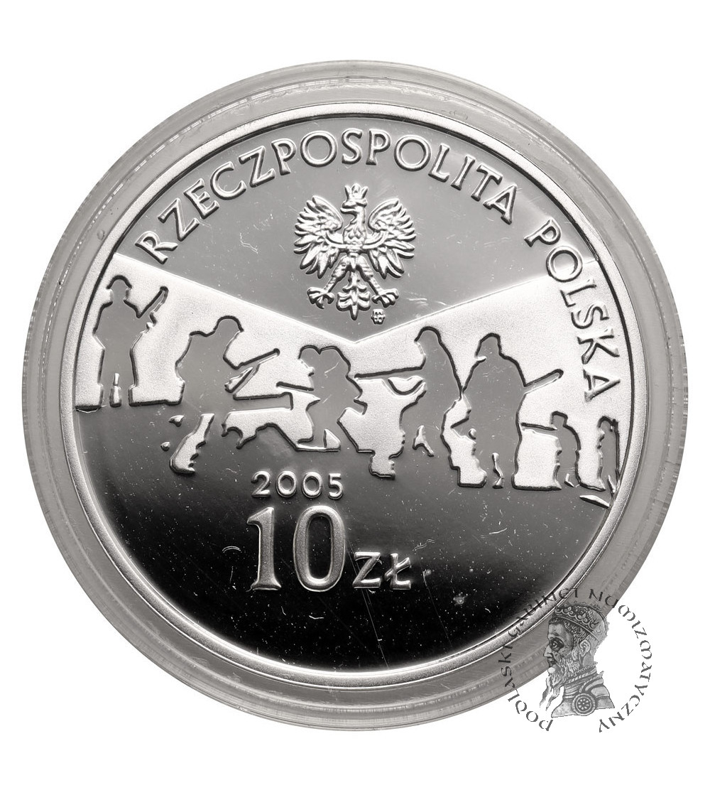 Polska. 10 złotych 2005, 60 Rocznica Zakończenia II Wojny