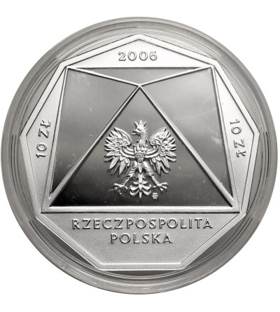 Polska. 10 złotych 2006, 100-lecie Szkoły Głównej Handlowej w Warszawie - Proof