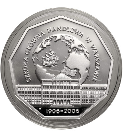 Poland. 10 Zlotys 2006, 100th anniversary of the Warsaw School of Economics- Proof
