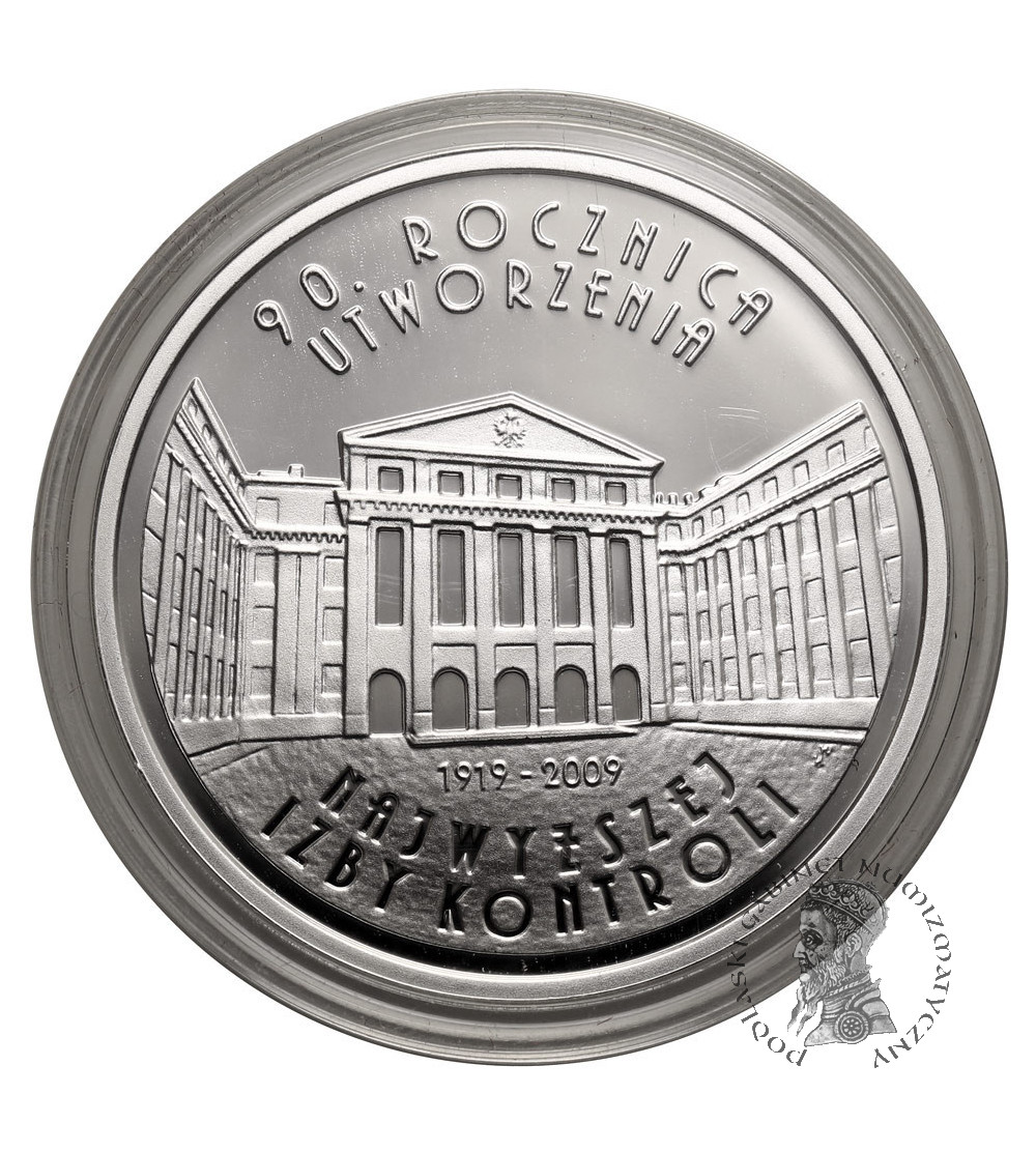 Poland. 10 Zlotys 2009, 90th Anniversary of the Establishment of NIK - Proof