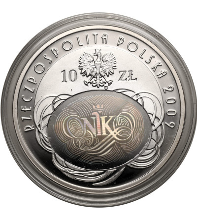 Polska. 10 złotych 2009, 90 Rocznica Utworzenia NIK - Proof