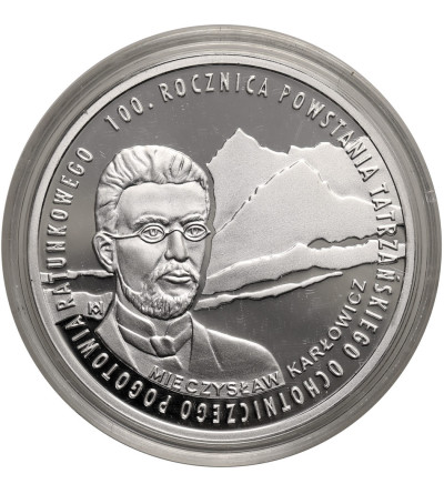 Poland. 10 Zlotys 2009, 100th Anniversary of the Founding of TOPR - Proof