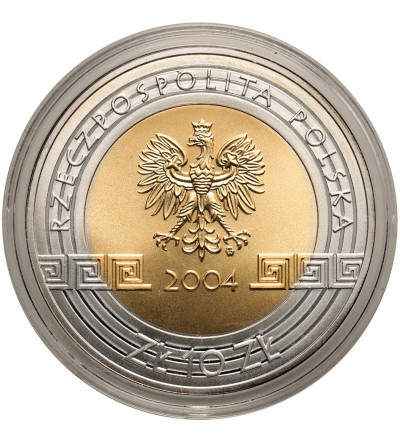 Polska. 10 złotych 2004, XXVIII Igrzyska Olimpijskie 2004,  Ateny - Proof