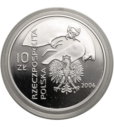 Poland. 10 Zlotys 2006, XX Winter Olympic Games Turin - Proof