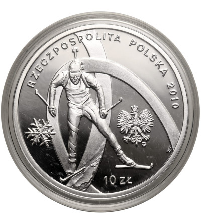 Polska. 10 złotych 2010, Vancouver 2010, Polska Reprezentacja Olimpijska - Proof
