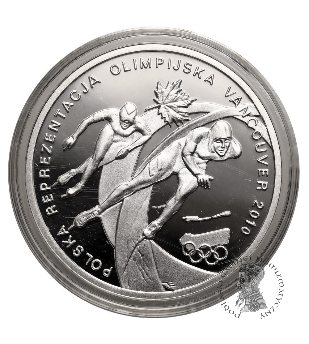 Polska. 10 złotych 2010, Vancouver 2010, Polska Reprezentacja Olimpijska - Proof