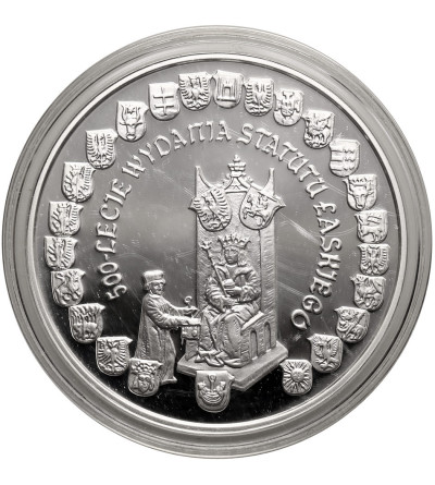 Poland. 10 Zlotys 2006, 500th anniversary of the issuance of the Łaski's Statute - Proof