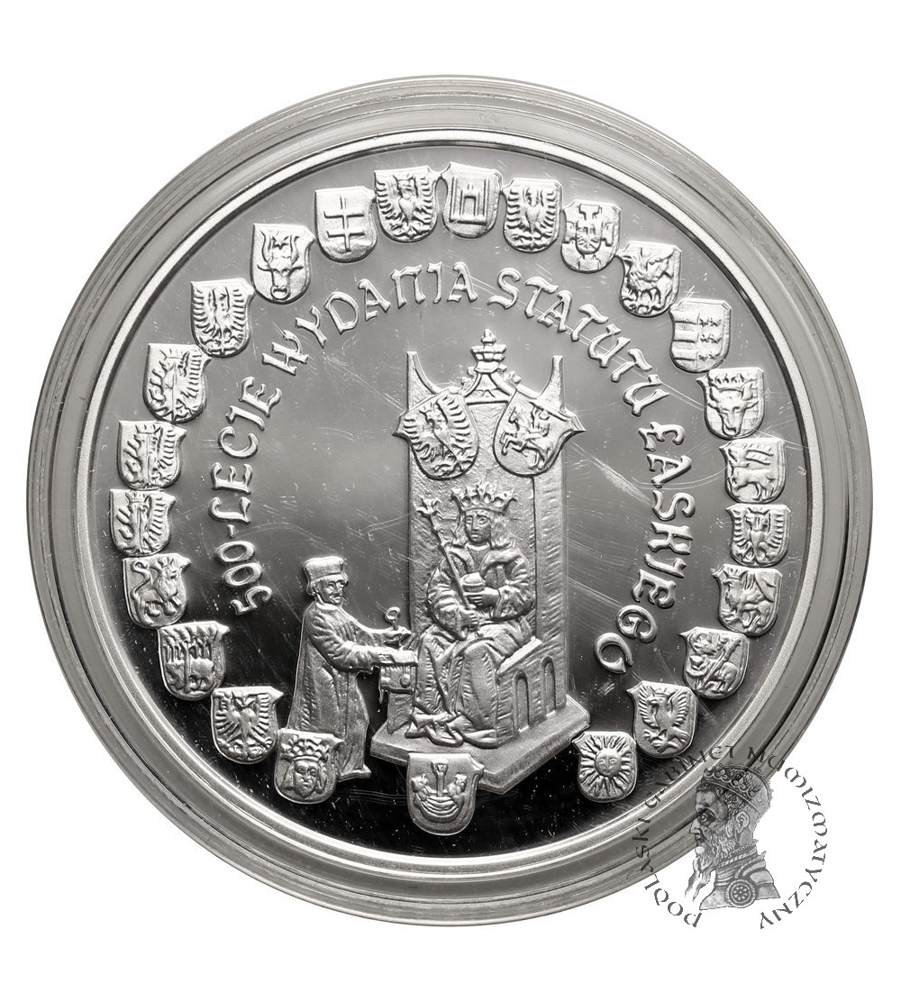 Poland. 10 Zlotys 2006, 500th anniversary of the issuance of the Łaski's Statute - Proof