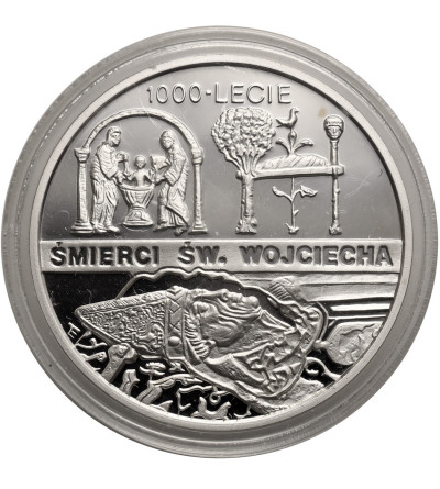 Polska. 10 złotych 1997, 1000 lecie śmierci św. Wojciecha - Proof