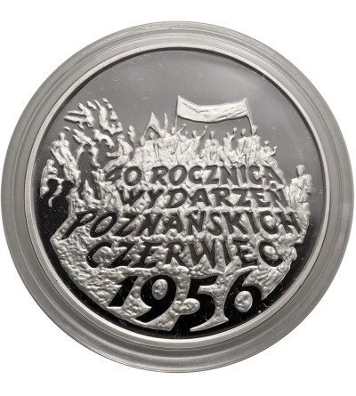 Poland. 10 Zlotys 1996, 40th Anniversary of the Poznań Events, June 1956 - Proof