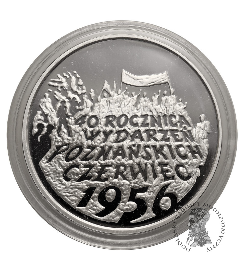 Poland. 10 Zlotys 1996, 40th Anniversary of the Poznań Events, June 1956 - Proof