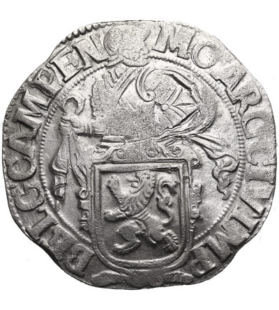 Niderlandy, Overijssel. Miasto Kampen (Campen). Talar lewkowy (Leeuwendaalder / Lion Daalder) 1685, mennica Kampen (Campen)