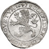 kopia Niderlandy, Prowincja Zachodnia Fryzja, 1581-1795. Talar lewkowy (Leeuwendaalder / Lion Daalder) 1643, lilia na rewersie