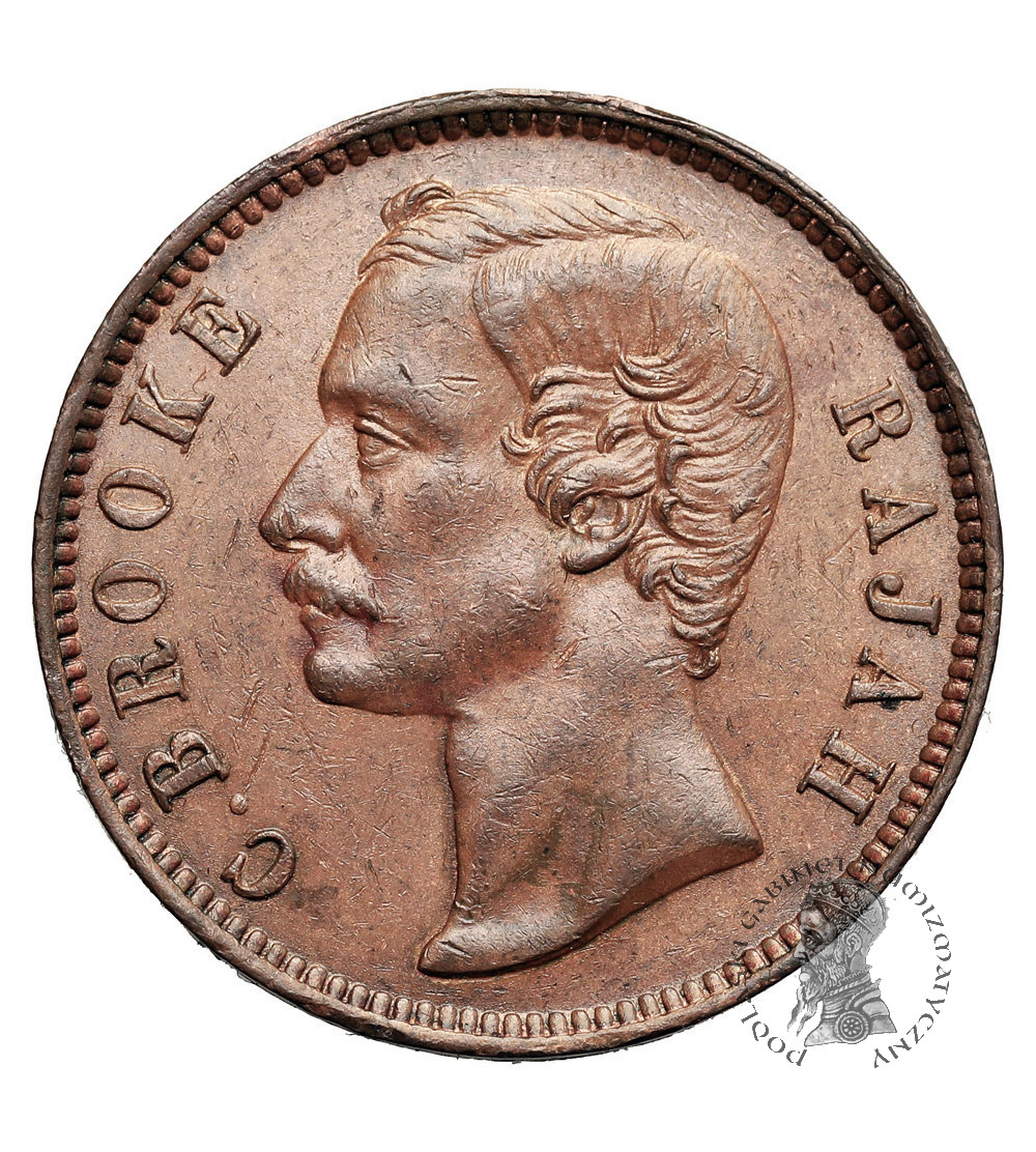 Sarawak. Charles J. Brooke, Rajah 1868-1917. 1 Cent 1882