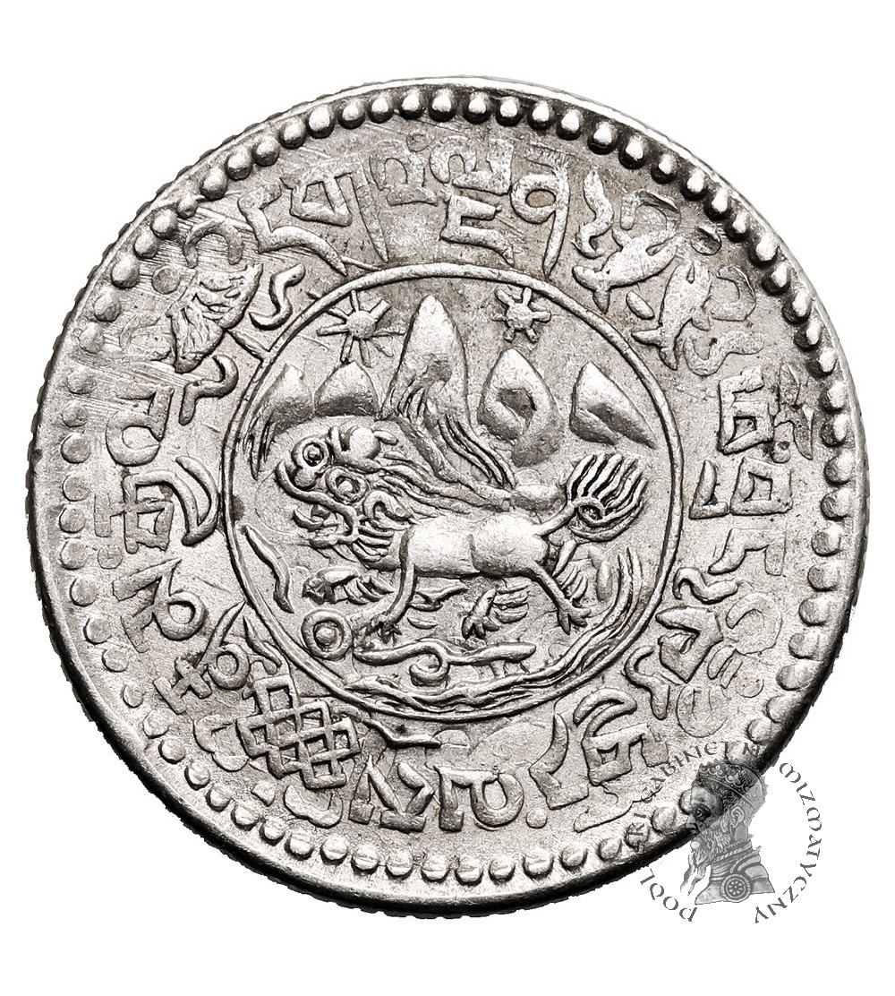Tybet. 1 1/2 Srang, BE 16-12 / 1938 AD, mennica Tapchi