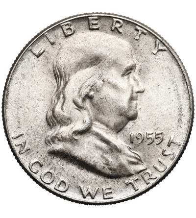 USA. 1/2 Dollar 1955, Philadelphia (Franklin Half Dollar)