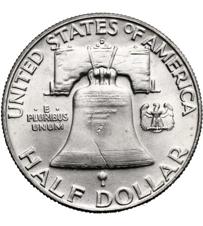 USA. 1/2 dolara 1958 D, Denver (Franklin Half Dollar)