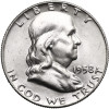 USA. 1/2 dolara 1958 D, Denver (Franklin Half Dollar)