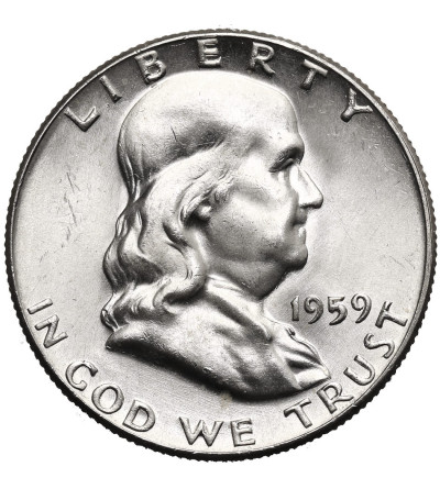 USA. 1/2 dolara 1959, Filadelfia (Franklin Half Dollar)