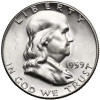 USA. 1/2 dolara 1959, Filadelfia (Franklin Half Dollar)