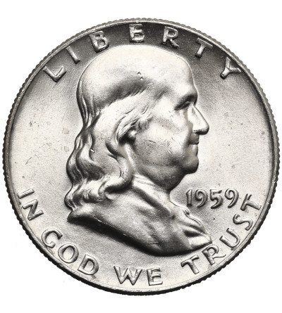 USA. 1/2 dolara 1959, Filadelfia (Franklin Half Dollar)