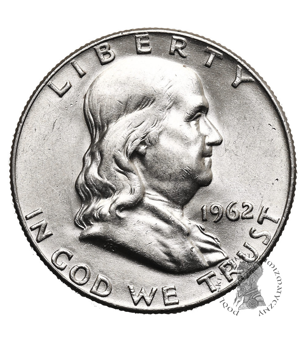 USA. 1/2 dolara 1962, Filadelfia (Franklin Half Dollar)