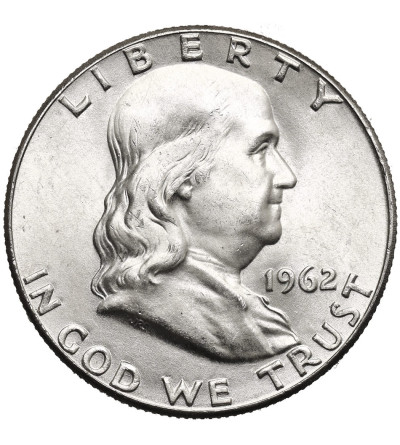 USA. 1/2 Dollar 1962, Philadelphia (Franklin Half Dollar)