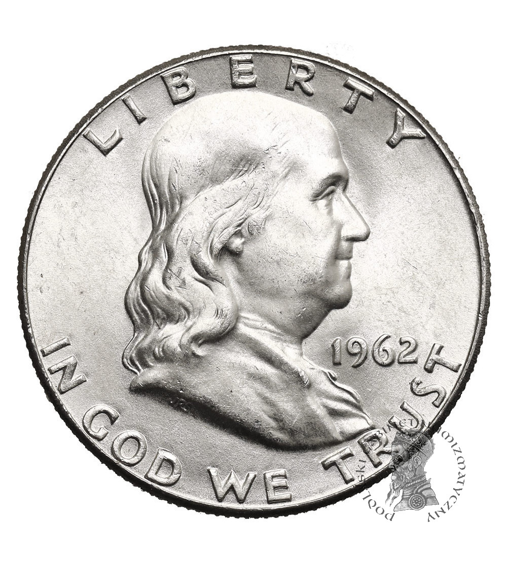USA. 1/2 dolara 1962, Filadelfia (Franklin Half Dollar)
