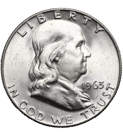 USA. 1/2 dolara 1963 D, Denver (Franklin Half Dollar)