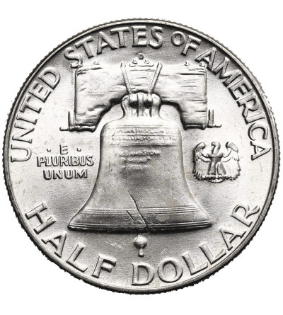 USA. 1/2 dolara 1963 D, Denver (Franklin Half Dollar)