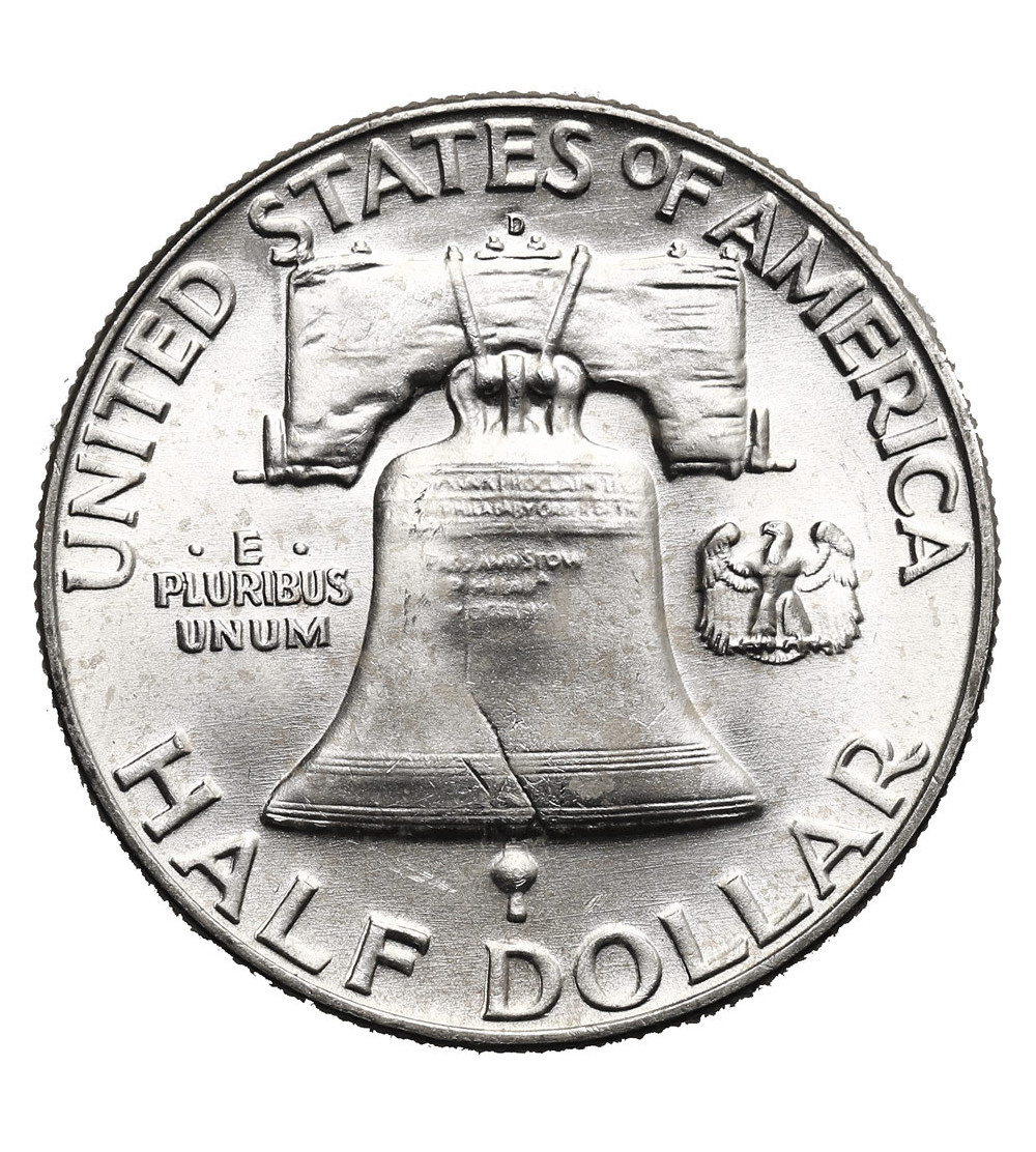 USA. 1/2 dolara 1963 D, Denver (Franklin Half Dollar)