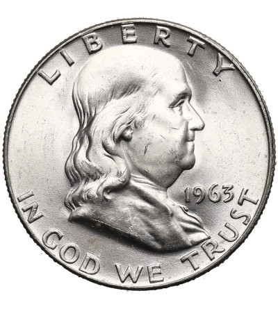 USA. 1/2 dolara 1963 D, Denver (Franklin Half Dollar)